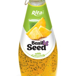 290ml Basil Drink with Pineapple